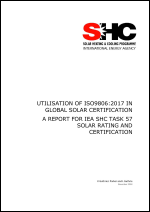 Utilisation of ISO9806:2017 in Global Solar Certification
